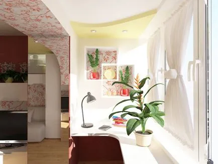 Cum de a face un balcon recomandări în cameră de zi de masterat (35 poze)