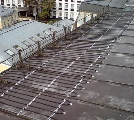 Cum se face încălzirea acoperișului cu mâinile, construirea portal (sistem de încălzire pe acoperiș) Cum se face încălzirea acoperișului cu mâinile sale, portalul de construcție