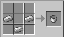 Cum sa faci o găleată în Minecraft și metodele de utilizare (a face) Cum sa faci o găleată în Minecraft și metodele de utilizare