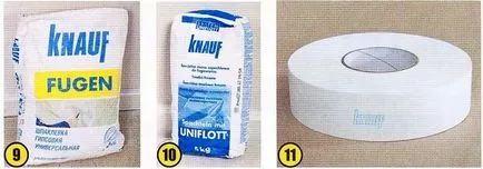 Cum articulațiilor chit gips-carton sfaturi de la masterat
