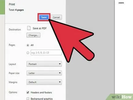 Cum să păstrați pagina de site-ul în format PDF în Google Chrome