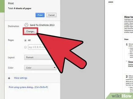 Cum să păstrați pagina de site-ul în format PDF în Google Chrome