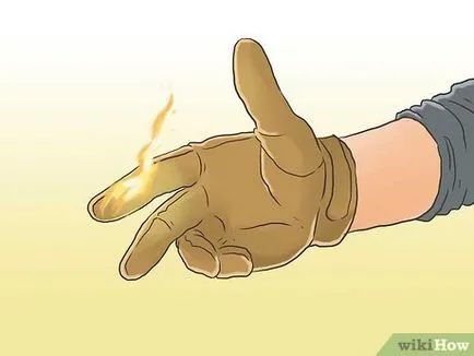 Cum de a crea o mână pe foc (rula acest tur de forță) Cum de a crea o mână pe foc