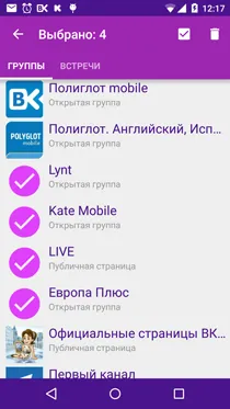 Cum de a elimina grupul VKontakte - mobil Poliglot (eliminați) Cum pentru a elimina grupul VKontakte - Poliglot mobile