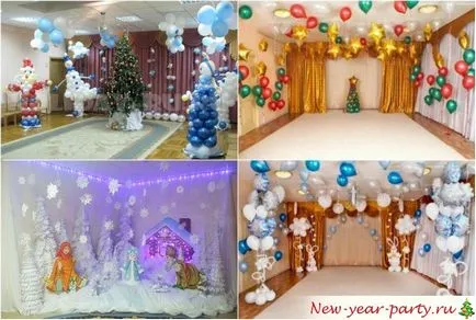 Cum de a decora pepinieră pentru noul an 2018 idei foto pentru decor cu propriile lor mâini