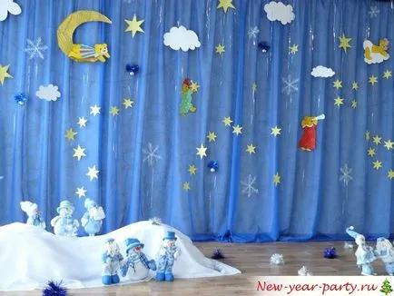 Cum de a decora pepinieră pentru noul an 2018 idei foto pentru decor cu propriile lor mâini