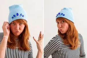 Cum de a decora un capac din tricot (pălărie tricot pentru a decora) Cum de a decora un capac din tricot