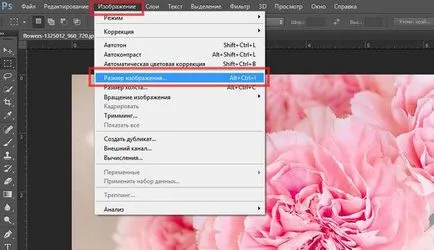 Cum de a reduce dimensiunea fișierului jpg în Photoshop ca vopsea și schimba cantitatea de imagine online