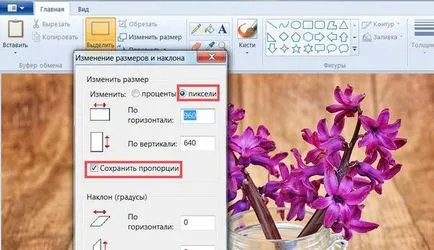 Cum de a reduce dimensiunea fișierului jpg în Photoshop ca vopsea și schimba cantitatea de imagine online