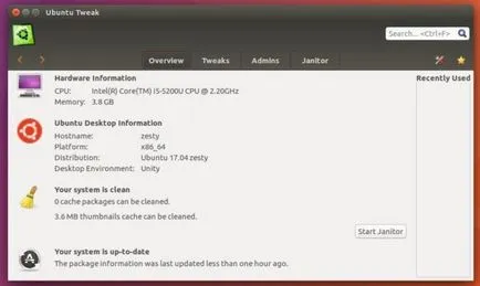 Cum se instalează ubuntu tweak în ubuntu (instala ubuntu tweak pe ubuntu 17.04) Cum se instalează ubuntu tweak în ubuntu