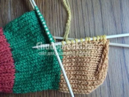 Cum să Knit călcâi ciorap andrelele