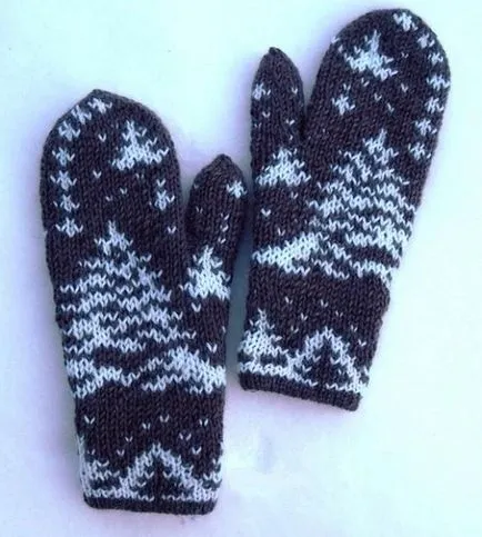 Cum să tricot cu un deget pană degetul mare (pană) Cum să tricot cu un deget degetul mare pană
