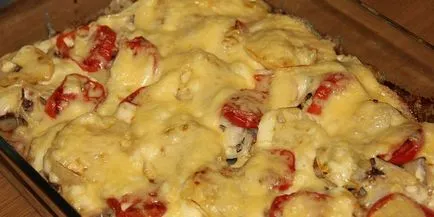 Cartofi în franceză în cuptor - retete cu carne, brânză sau ciuperci cu fotografii de gătit