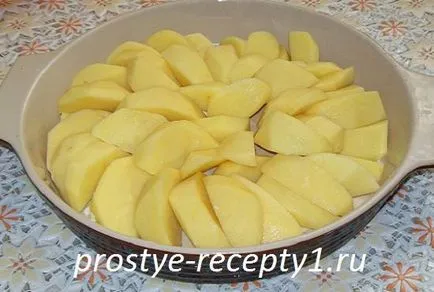 Potatoe cu cuptor (crema de cartofi cuptor) Cartofi cu smantana la cuptor