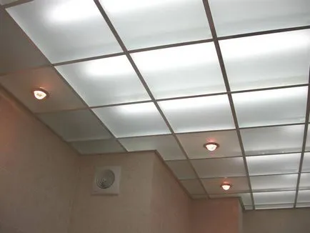 Tipuri de plafon casetat, instrucțiuni de instalare!