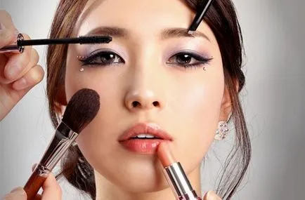 Coreeană caracteristici make-up, cum la acestea, secrete, sfaturi