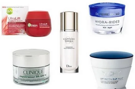 Produse cosmetice pentru piele uscată efect, tipuri, unelte, Marci