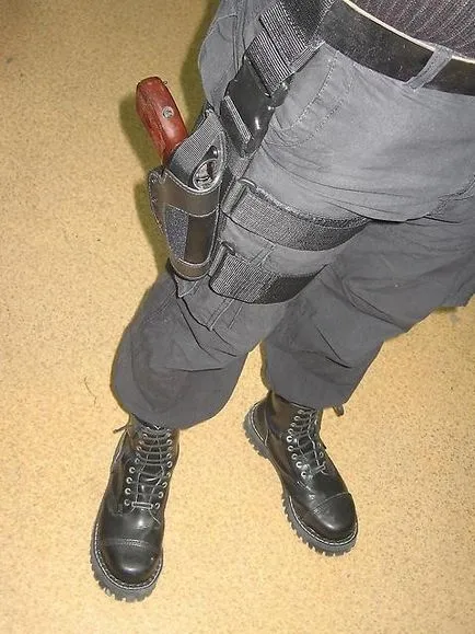 Holster pentru pistol cu ​​aer comprimat - tipuri și caracteristici