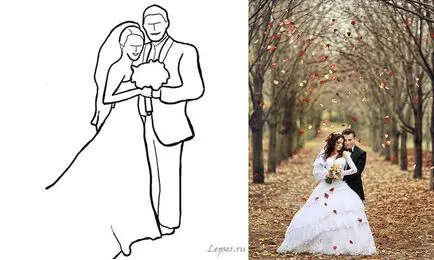 pose frumoasă pentru o sedinta foto de nunta, blog despre fotografie și microstock