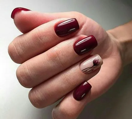 unghii gel unghii frumoase (foto) (polish gel) Frumos gel de unghii unghii (fotografii)