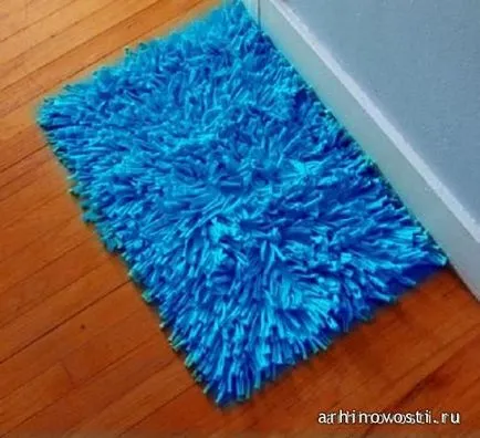 Mats pentru podea, cu mâinile lor, arhitectura si design, arhinovosti