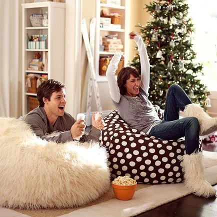 Fotoliu-sac în interiorul camerei, alege un mobilier frameless frumos pentru adulți și copii (mobilier) Fotoliu-sac în interiorul camerei, alege un mobilier frumos frameless pentru adulți și copii,