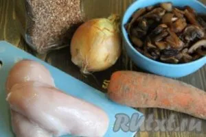 Pui cu orez în mânecă - pregătirea pas cu pas, cu fotografii (manșon) Pui cu orez în mânecă - pregătirea pas cu pas, cu fotografii
