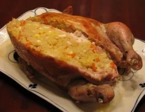 Hen în gaura cu retete de orez din Povar nebun