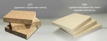 PAL sau MDF - este mai bine să utilizați pentru mobilier