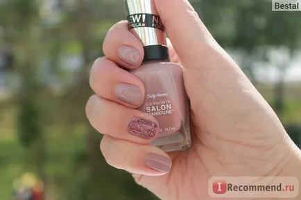 Lac de unghii salon de manichiura sally hansen - «versatil Nud frumos în umbra # 374