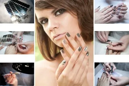 Minx manichiură, pas cu pas de creare a acoperirii pe unghii Minx (cochetă manichiura capac de design în sine, în mod independent în Minx autocolante de acoperire cu film de origine minx Hollywood) Minx manichiură, pas cu pas de creare a unei acoperiri pe unghii minx
