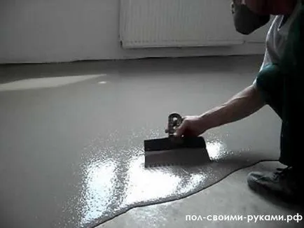 Schimbarea podea într-un apartament pe cont propriu