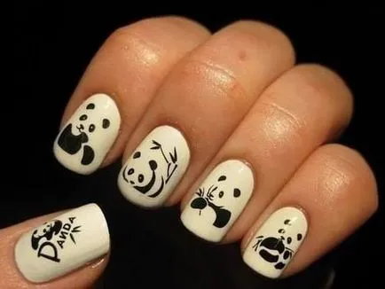 Manichiura pe unghii opțiuni de design Panda, instrucțiuni pas cu pas cum să atragă un panda pe unghii (manichiura) Manichiura pe unghii opțiuni de design Panda, instrucțiuni pas cu pas cum să atragă un panda pe unghii