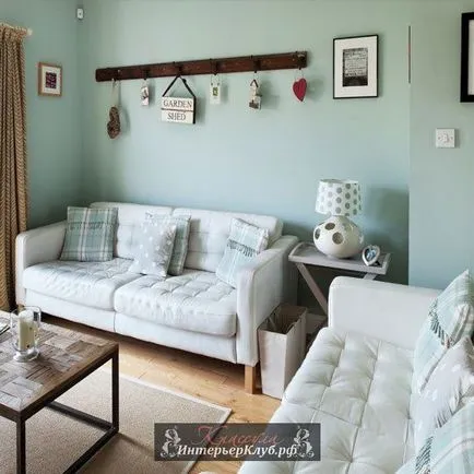 Scrierea pe perete în interiorul idei de decorațiuni interioare