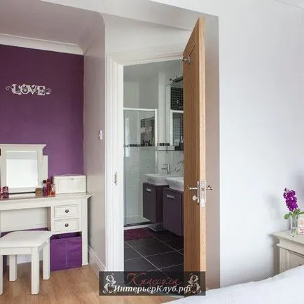 Scrierea pe perete în interiorul idei de decorațiuni interioare