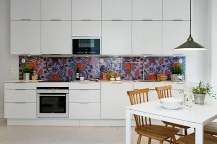Wallpaper în design de fotografie bucătărie pentru un mic, lipicios, lipirea pereților interiori, combinate, (bucatarie) Wallpaper în design de fotografie bucătărie pentru o mică, inserând pereții interiori, lipicioase, combinate,