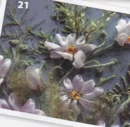 margarete fermecătoare, panglici broderie, brodată