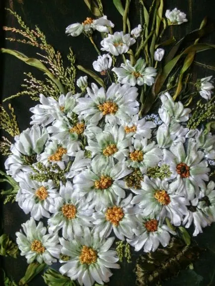 margarete fermecătoare, panglici broderie, brodată