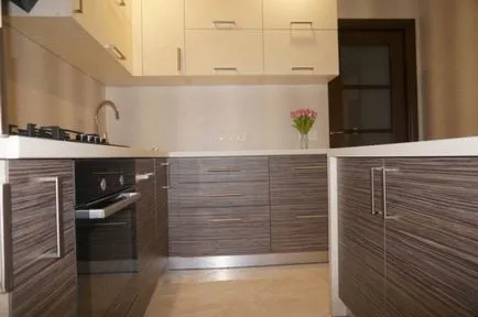 Decorarea gresie bucătărie și tapet (30 poze)