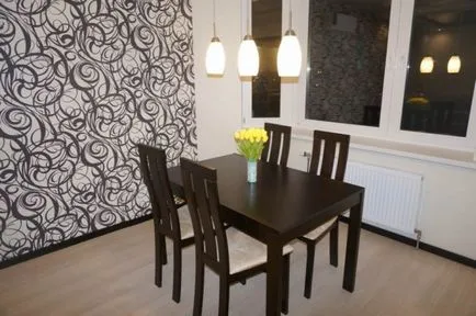 Decorarea gresie bucătărie și tapet (30 poze)