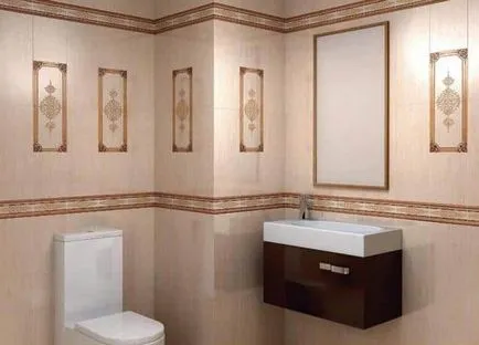 Decorarea camera de gresie baie - idei foto, video tăiați propriile lor mâini
