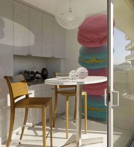 Decorarea gresie bucătărie și tapet (30 poze)