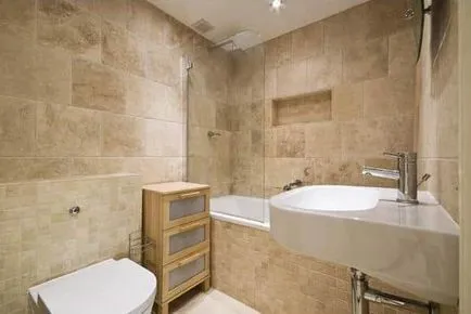 Decorarea camera de gresie baie - idei foto, video tăiați propriile lor mâini