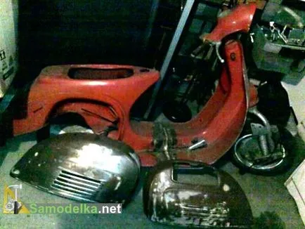 Regândirea Vespa sau ce se poate face de la un scuter vechi
