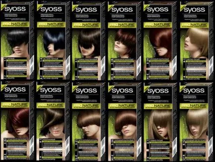 Paleta de culori de vopsea pentru păr SYOSS (CES) glossuri Sensei, oleomargarină intens (vopsea) Paleta de culori de vopsea pentru păr SYOSS (CES) glossuri Sensei, oleo intens
