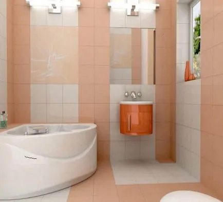 Decorarea camera de gresie baie - idei foto, video tăiați propriile lor mâini