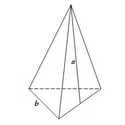 Zona de piramidă triunghiulară - un exemplu formulă de calcul (triunghiulare) Zona de piramidă triunghiulară - un exemplu formulă de calcul