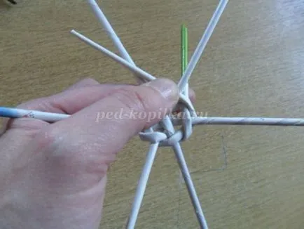 Țesutul sistem de tuburi de hârtie și tehnică pentru începători Masters