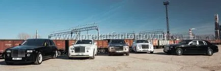 Inchiriere Rolls-Royce Phantom, închirieri Rolls Royce cu șofer la Moscova pentru o nunta