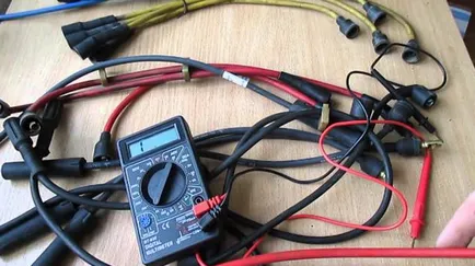 Testarea cabluri de înaltă aprindere multimetru 1